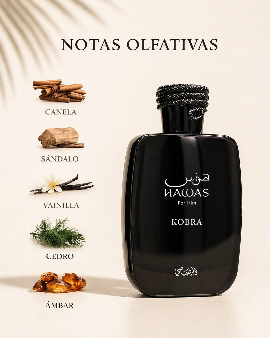 Perfume Hawas kobra de rassasi 100ml
