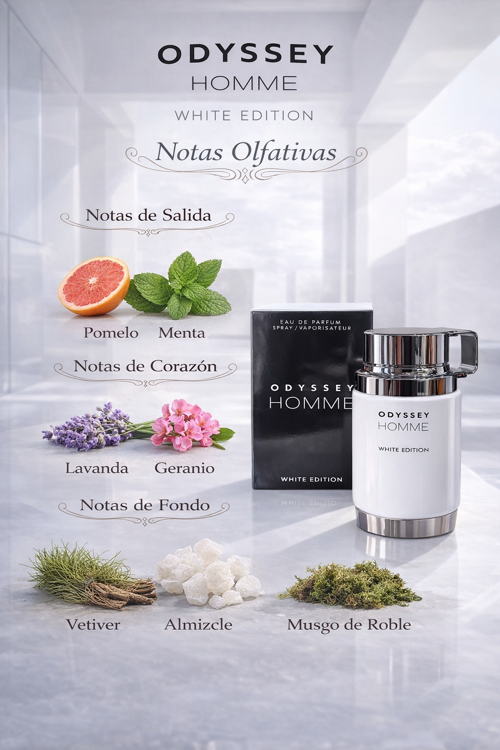 Odyssey Home white edition de armaf 100ml