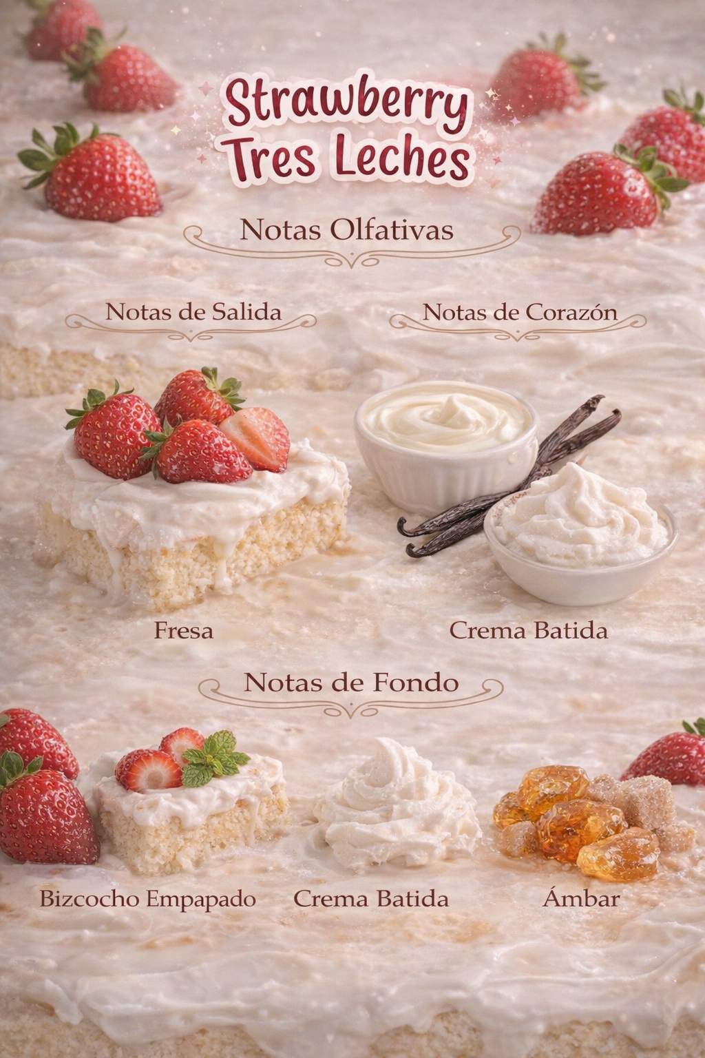 Strawberry Tres Leches De Arabiyat Sugar 100ml